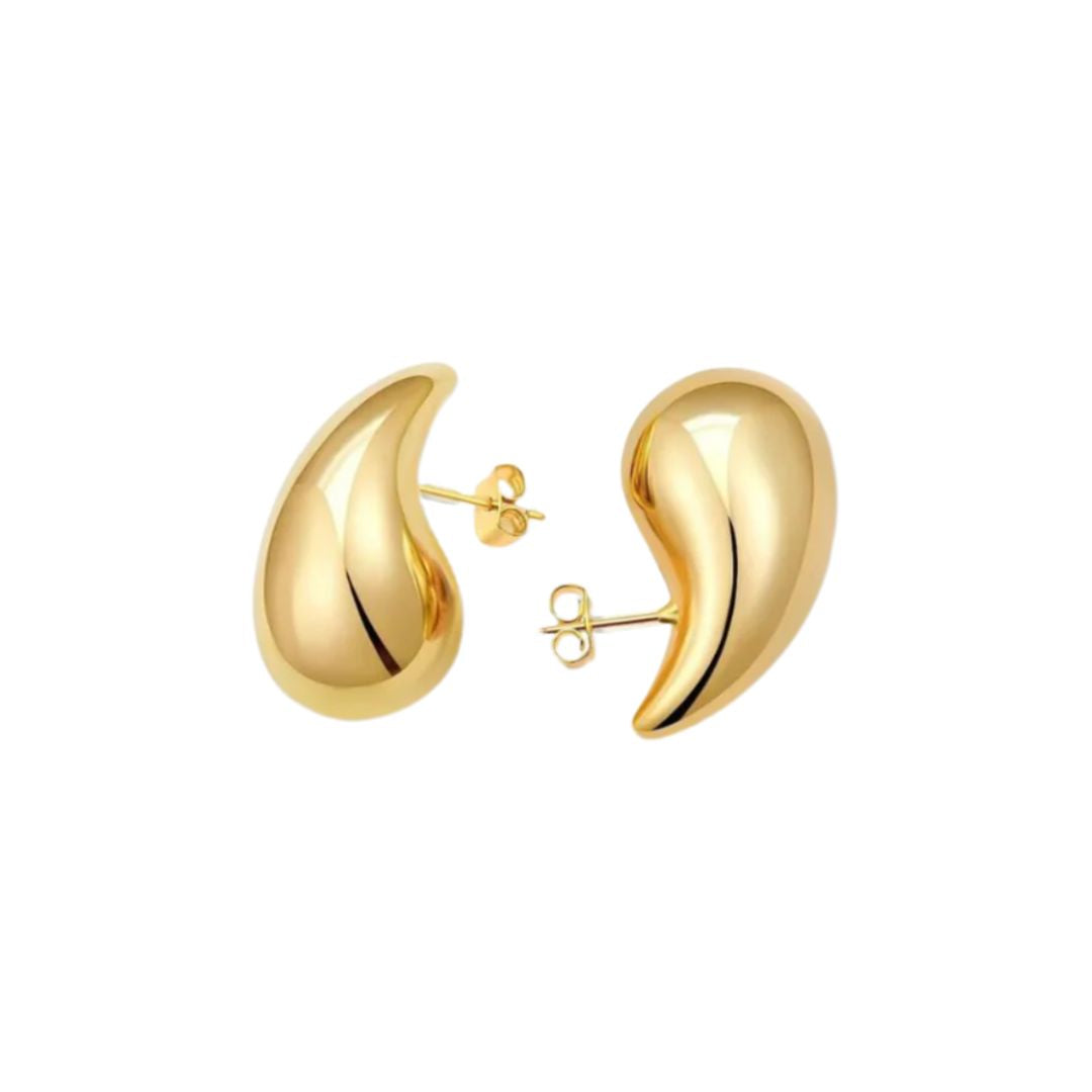 Tropfen Ohrringe (Gold/Silber)