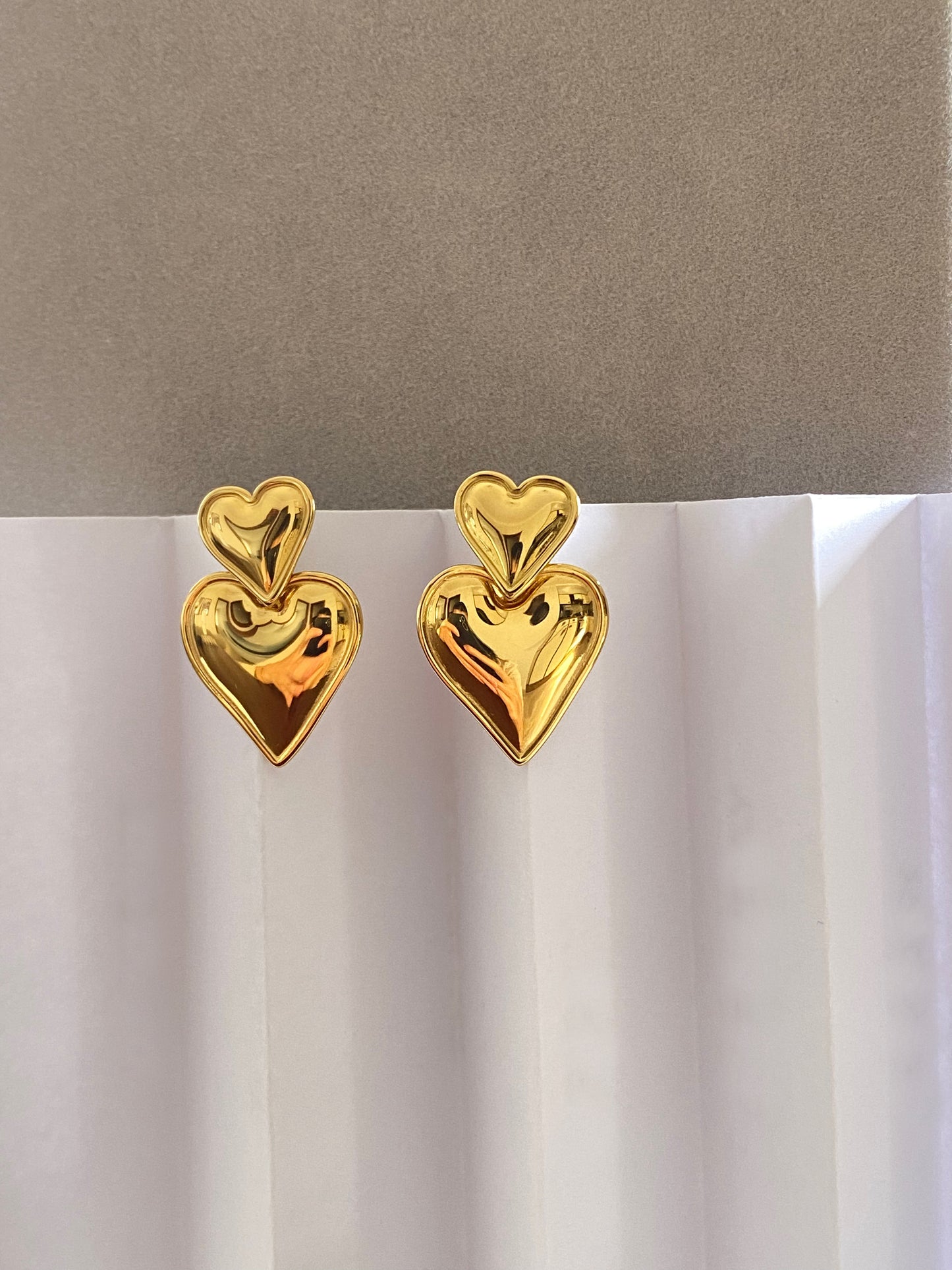 Caline Heart Earrings
