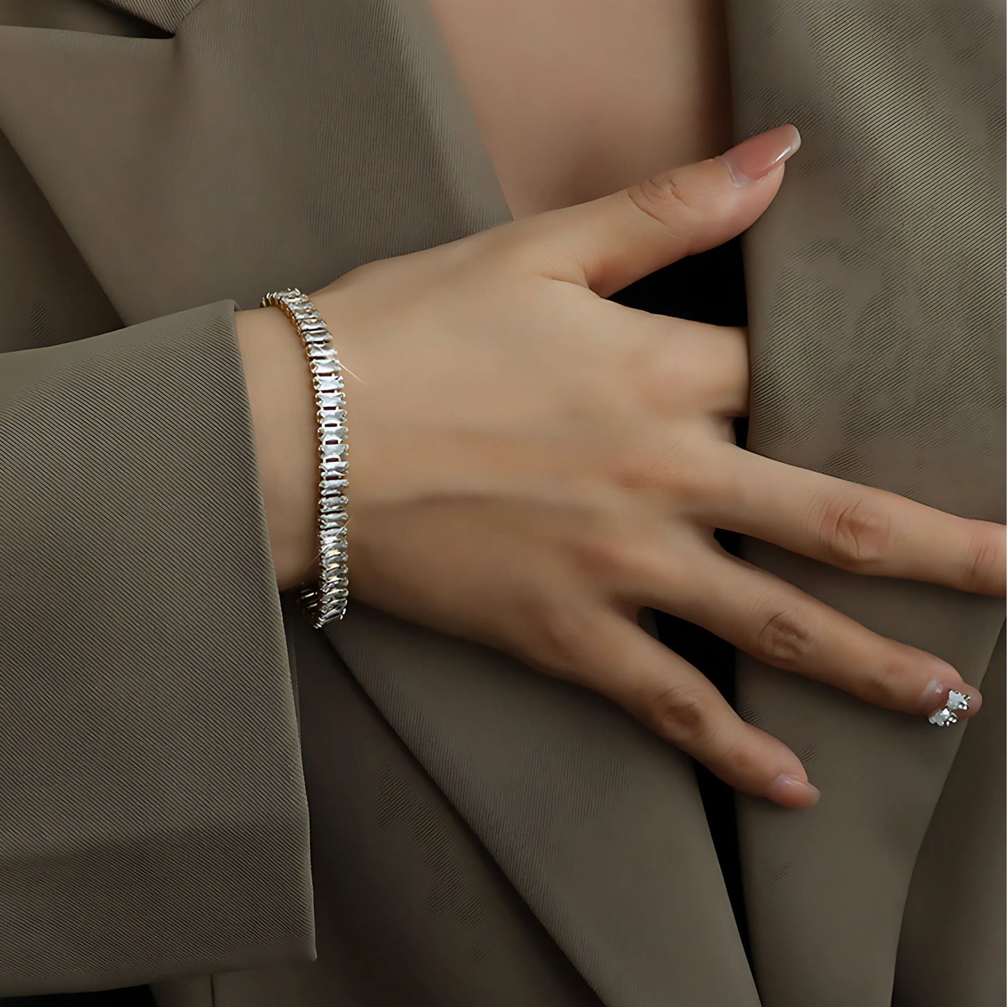 Amara Armband aus Edelstahl