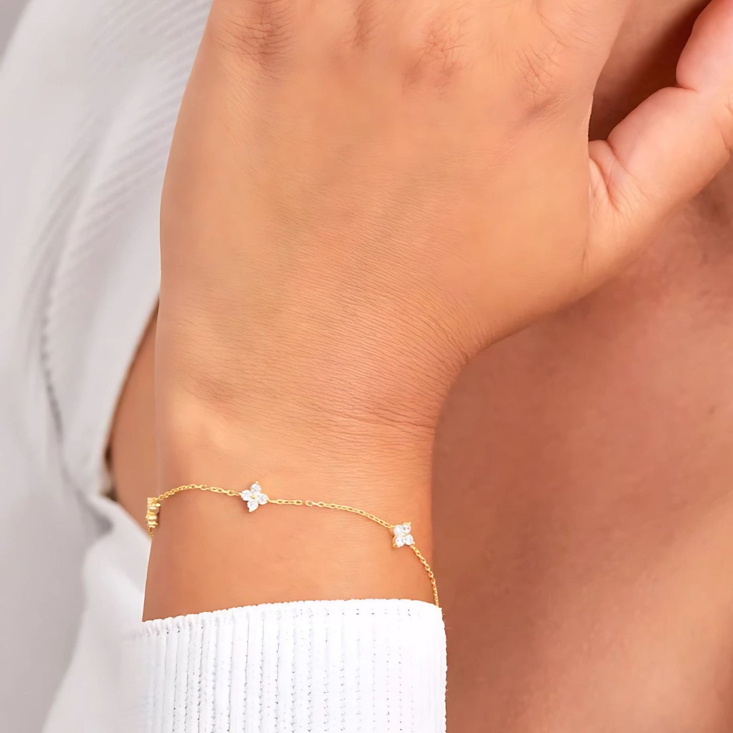 Lyra bracelet made of 925 sterling silver