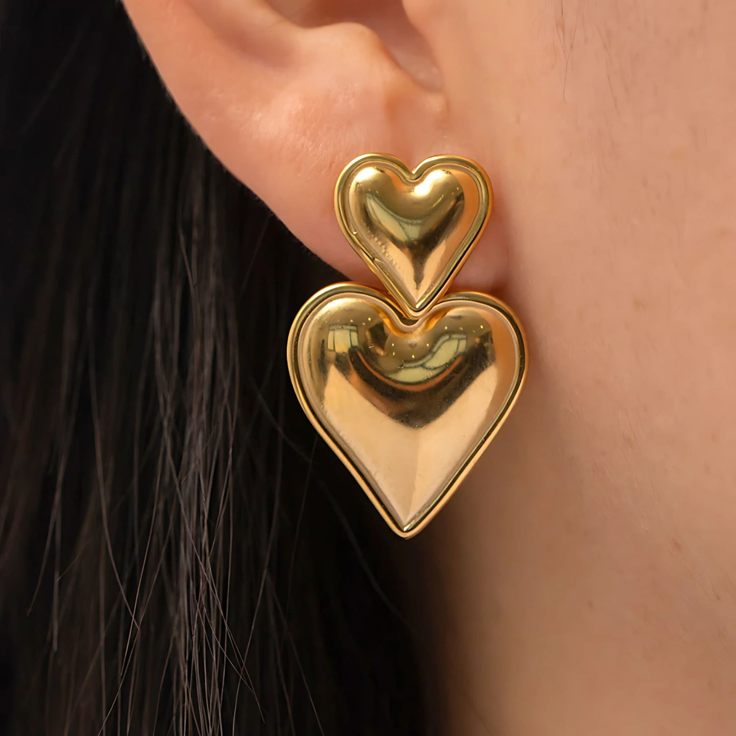 Caline Heart Earrings