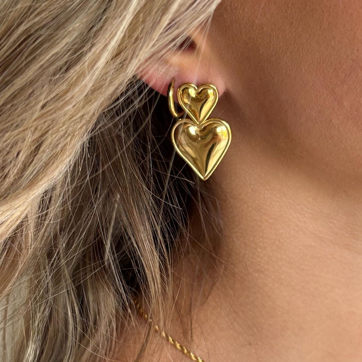 Caline Heart Earrings