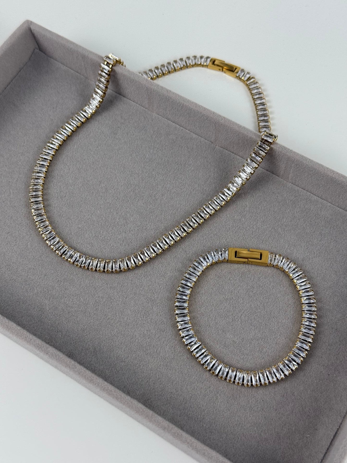 Amara Choker Halskette aus Edelstahl