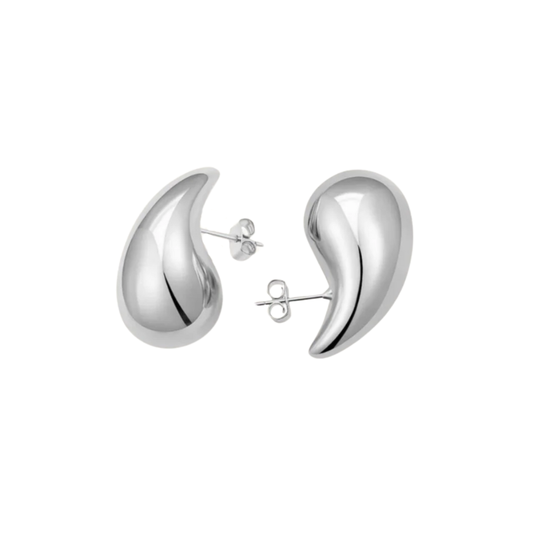Tropfen Ohrringe (Gold/Silber)